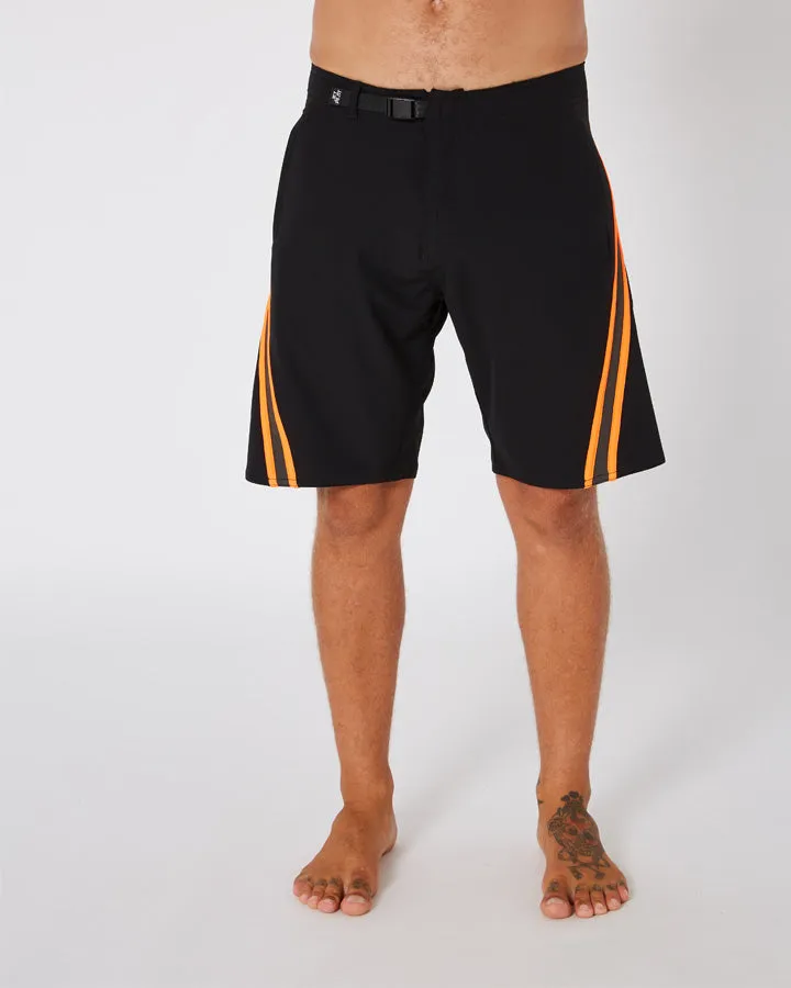 Jetpilot Profiler Mens Boardshorts - Black/Orange