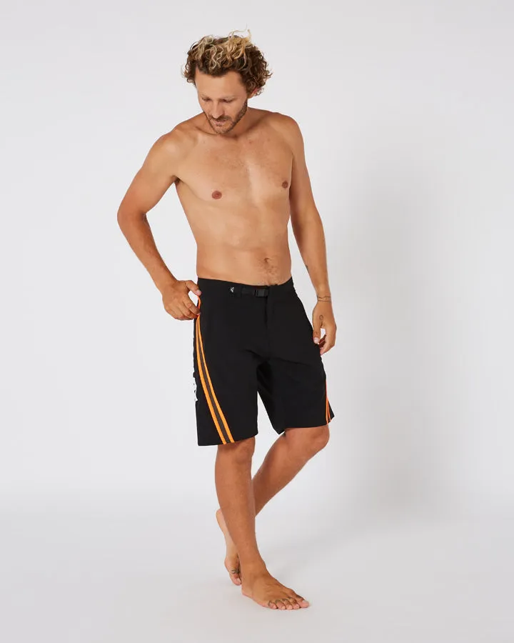 Jetpilot Profiler Mens Boardshorts - Black/Orange