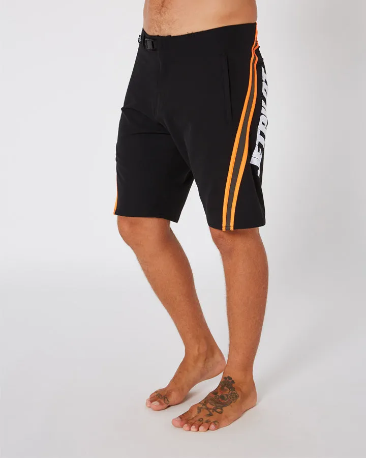 Jetpilot Profiler Mens Boardshorts - Black/Orange