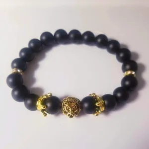 Judah Life Signature Men's Bracelet (Black Gold)