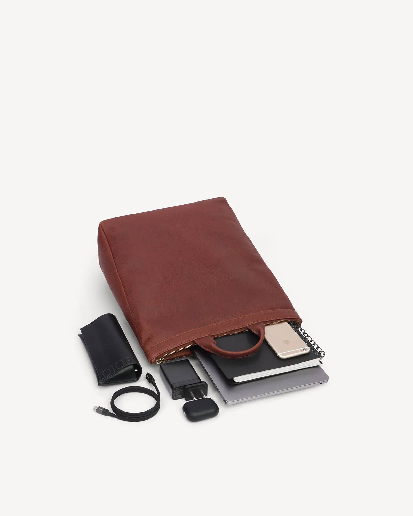 Kyoto Backpack - Cognac Brown