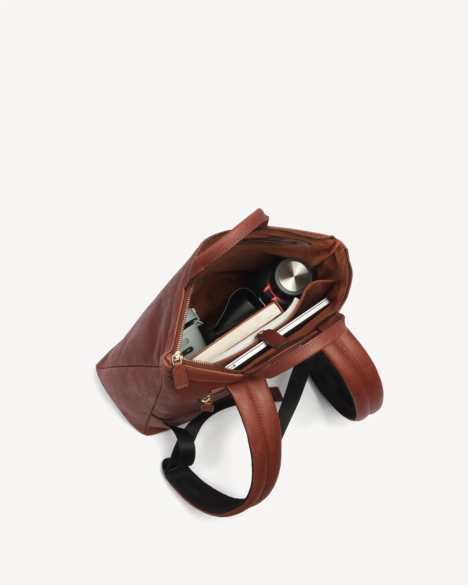 Kyoto Backpack - Cognac Brown