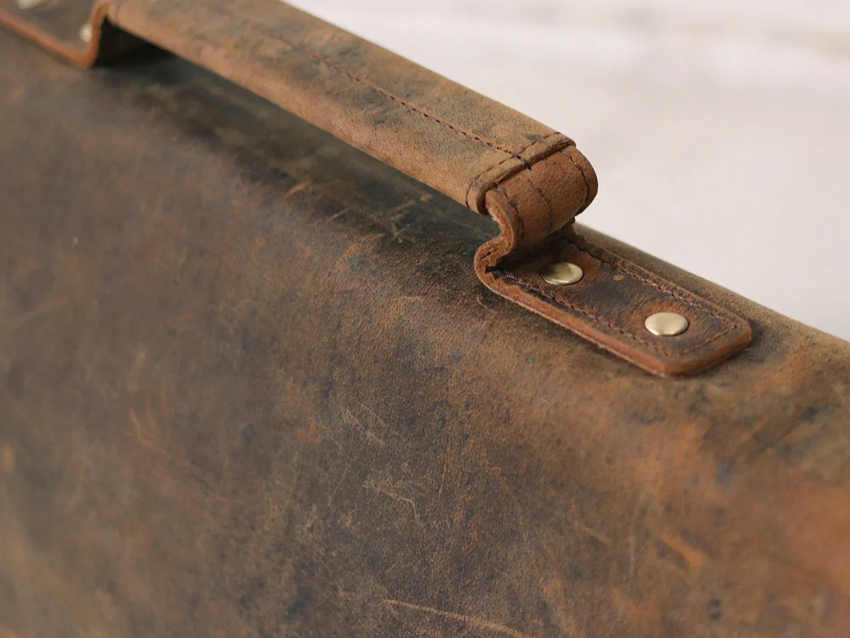 Leather Briefcase for Men - Hamilton