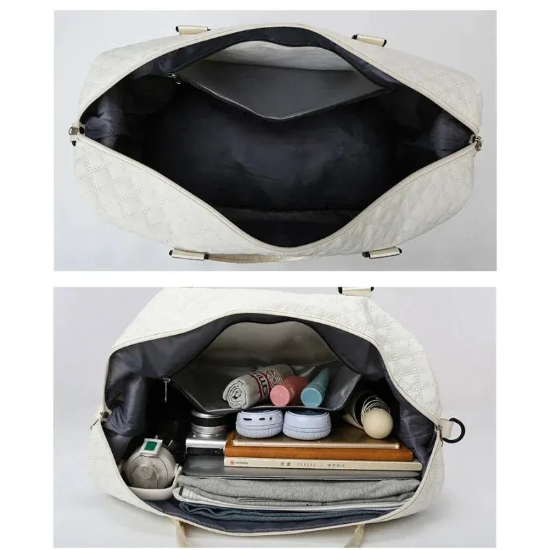 Lightweight Luggage Bag, Large Capacity Travel Duffle Bag Gym Tote Bags, Shoulder Weekender Overnight Bag