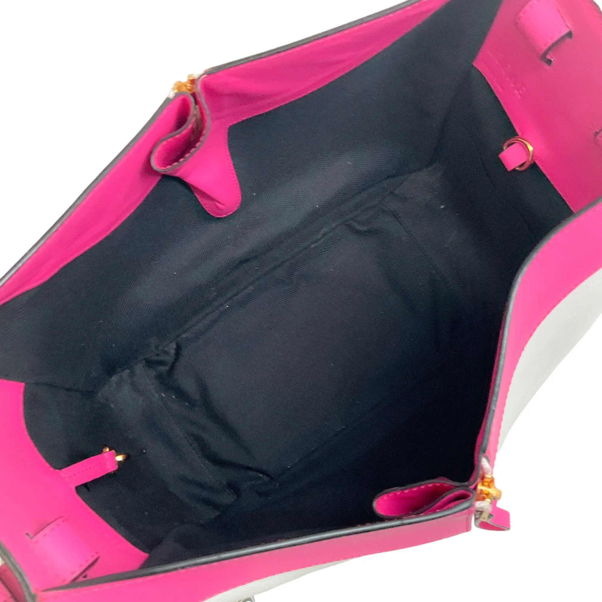 Loewe White / Pink Hammock Bag