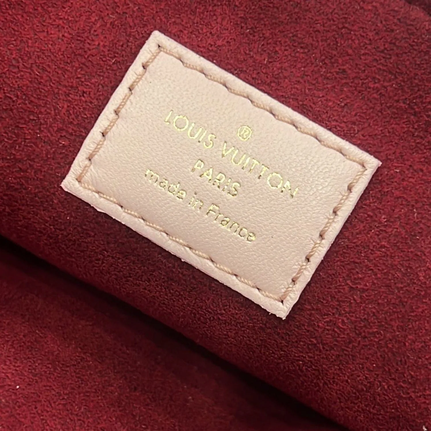 LOUIS VUITTON Coussin PM Monogram Embossed Shoulder Bag Pink