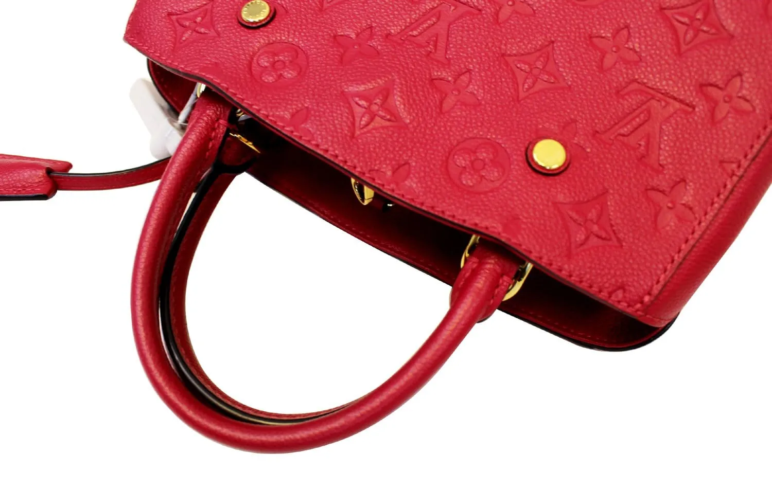 LOUIS VUITTON Dahlia Empreinte Leather Montaigne BB Shoulder Bag