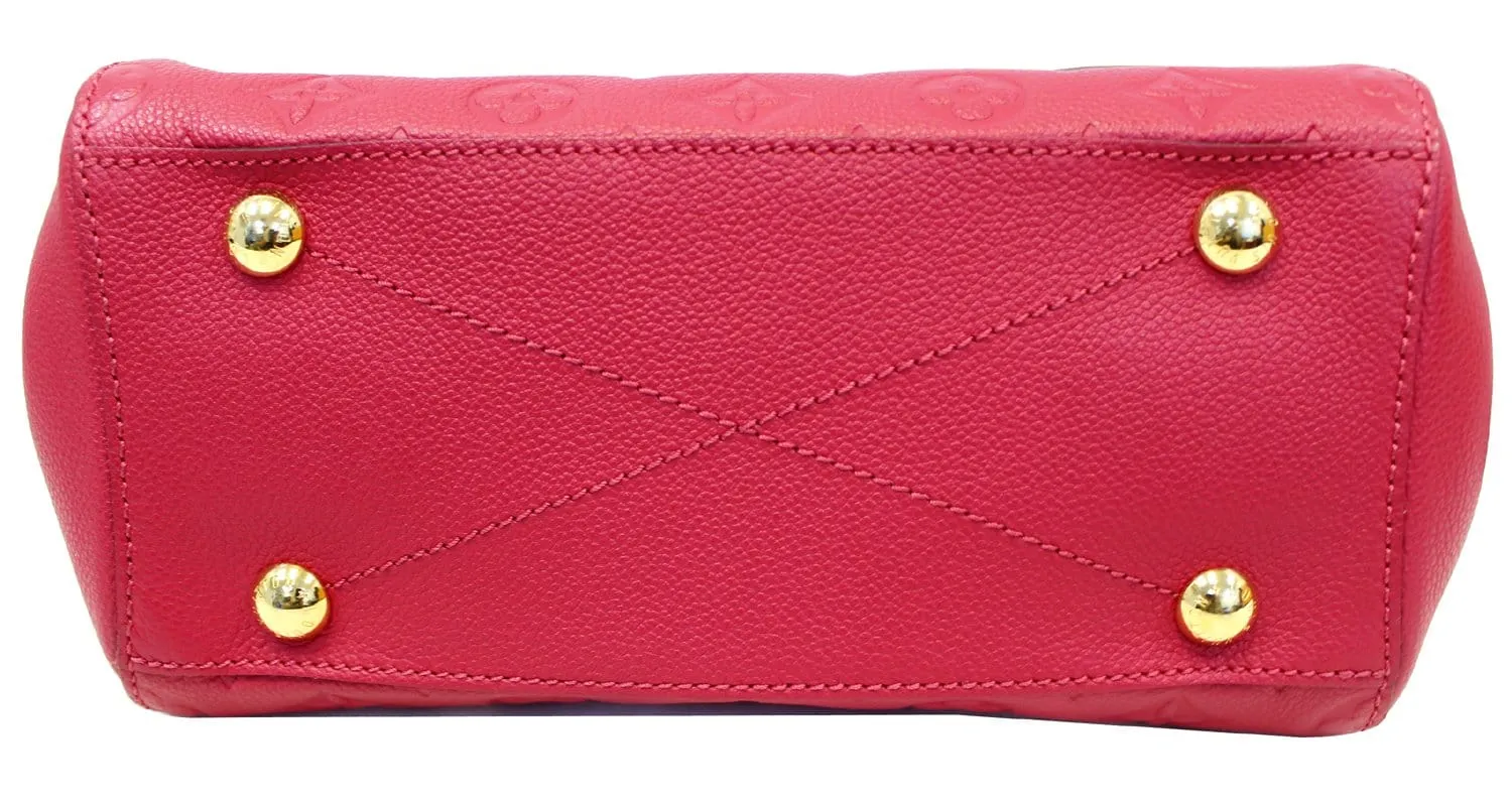 LOUIS VUITTON Dahlia Empreinte Leather Montaigne BB Shoulder Bag
