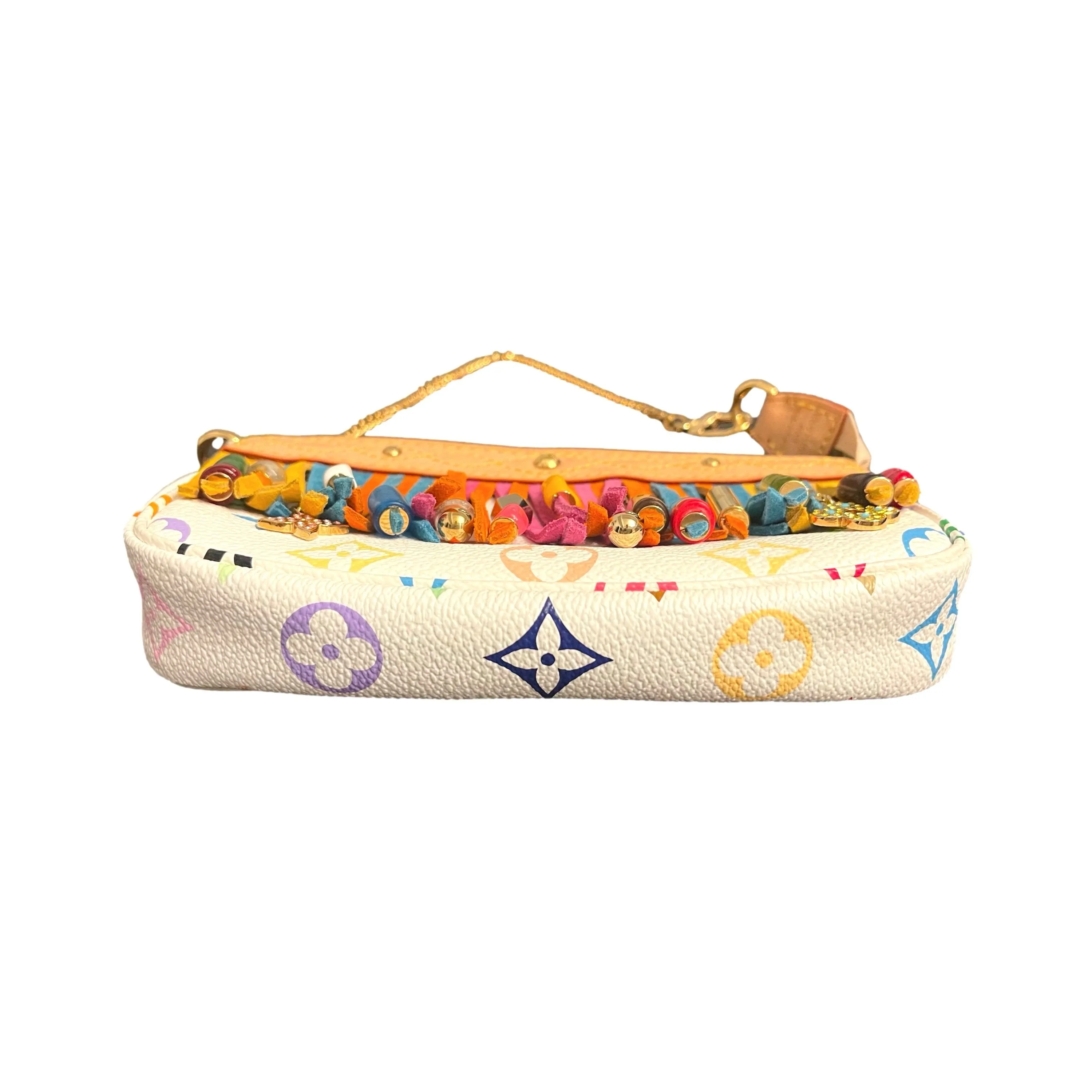 Louis Vuitton Multicolor Fringe Mini Chain Bag