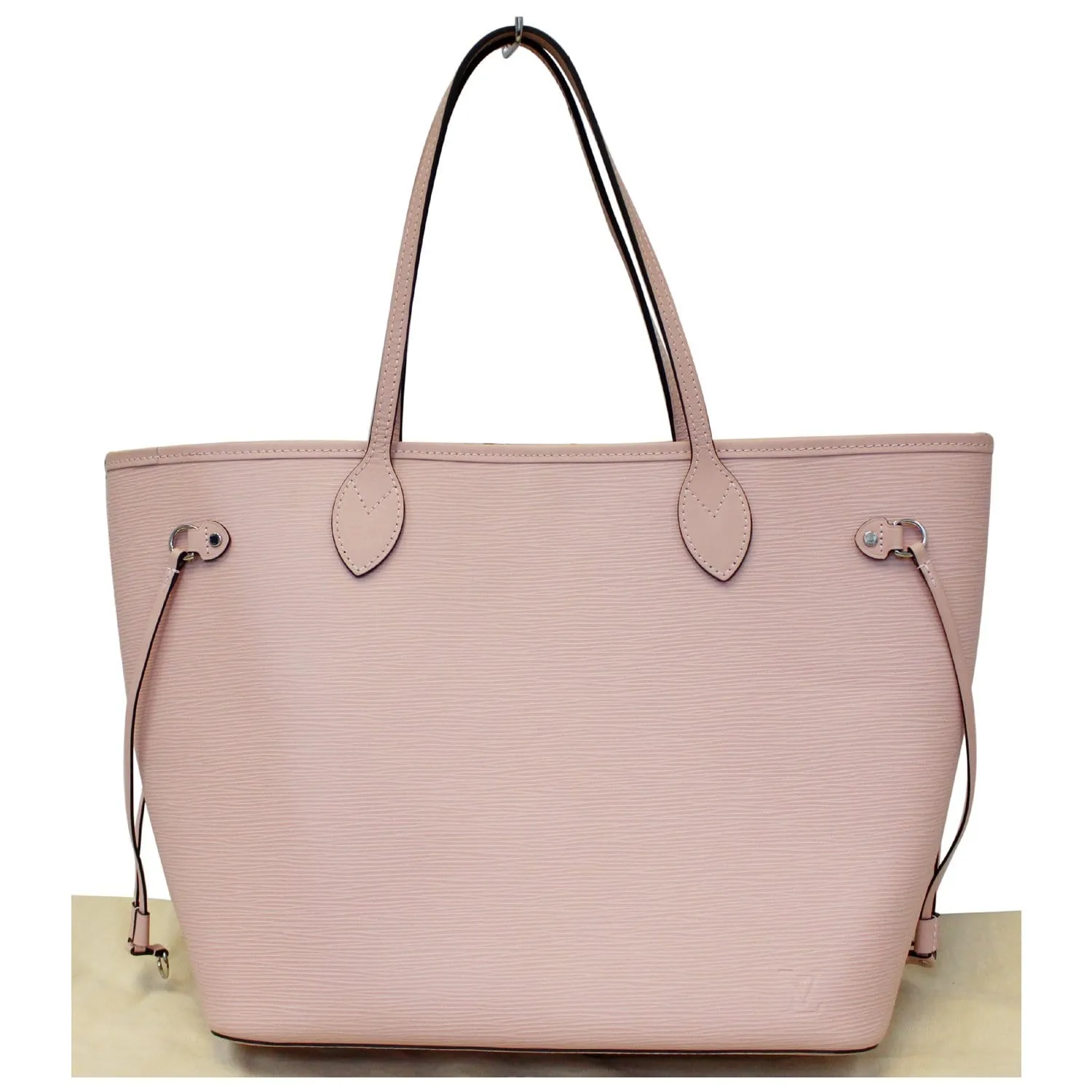 LOUIS VUITTON Neverfull MM Epi Leather Tote Shoulder Bag Pink