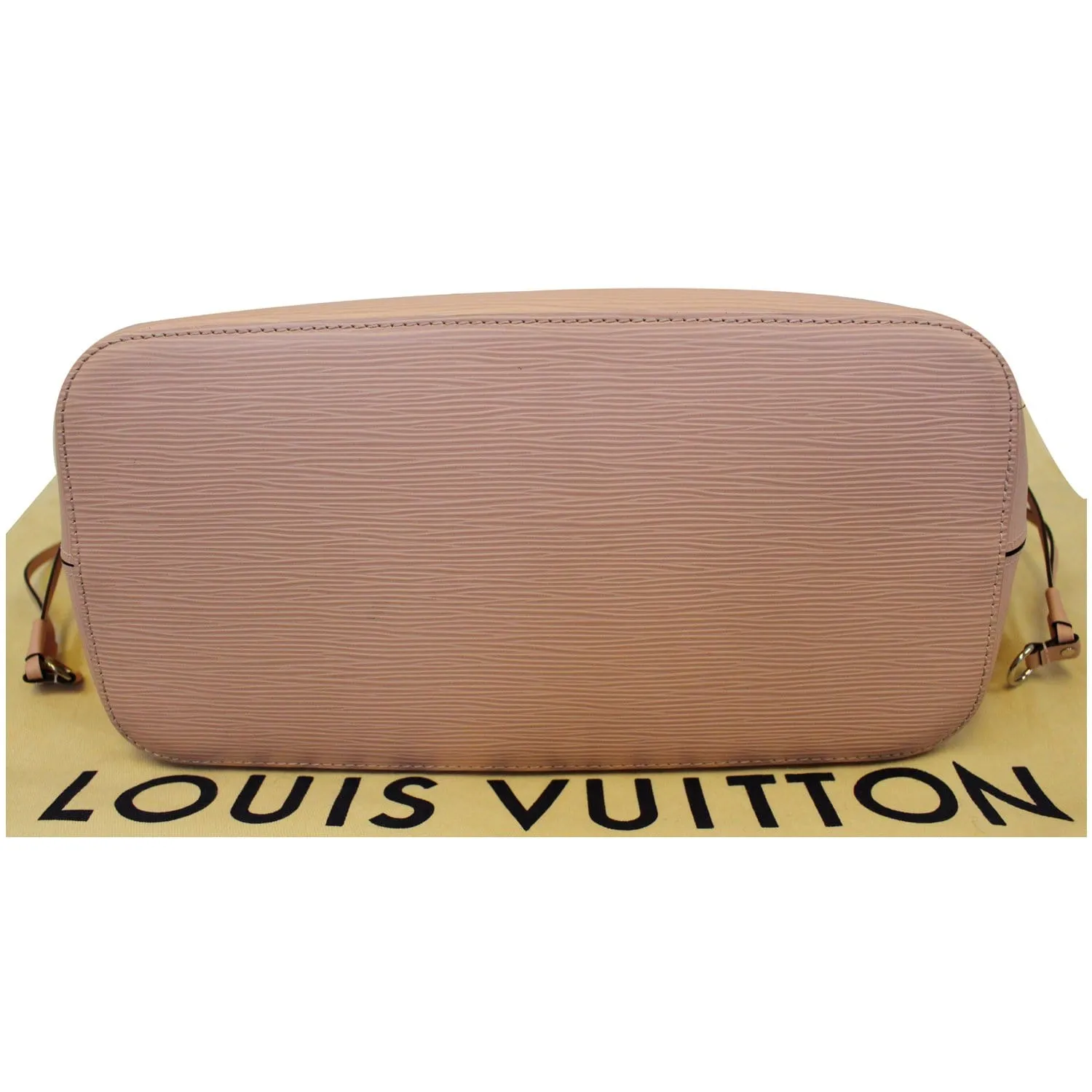 LOUIS VUITTON Neverfull MM Epi Leather Tote Shoulder Bag Pink