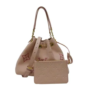 LOUIS VUITTON Summer Bundle Monogram Empreinte Leather Shoulder Bag Rose Pink