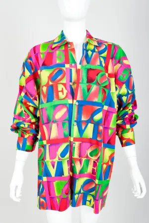 Love Print Shirt