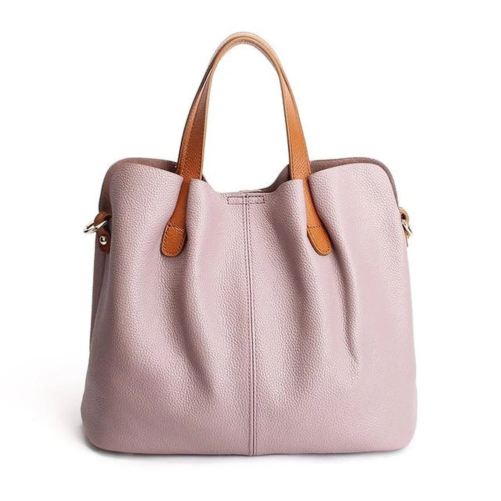 <bold>Bucket / Crossbody Bag <br>Genuine-Leather