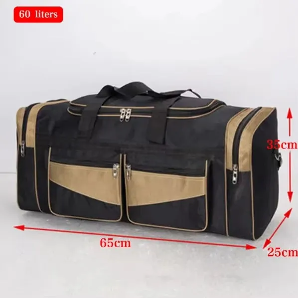 Luggage Travel Bag Gym Fitness Handbags for Women Men Outdoor Sports Shoulder Large Storage Duffel Training Long Distance Bag