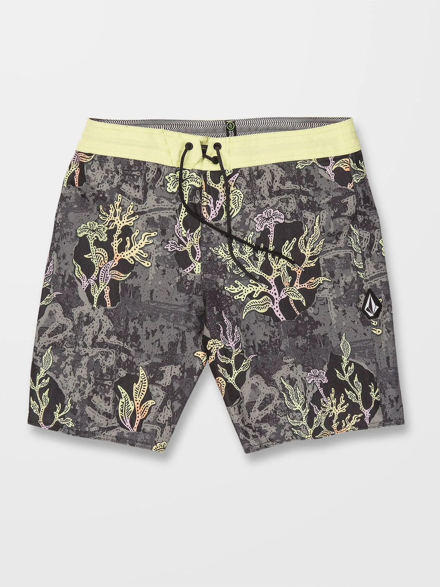 Mashed Stoney 19" Boardshort - DUSK GREY
