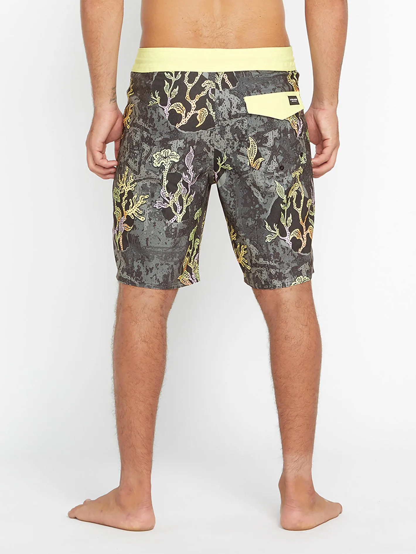 Mashed Stoney 19" Boardshort - DUSK GREY