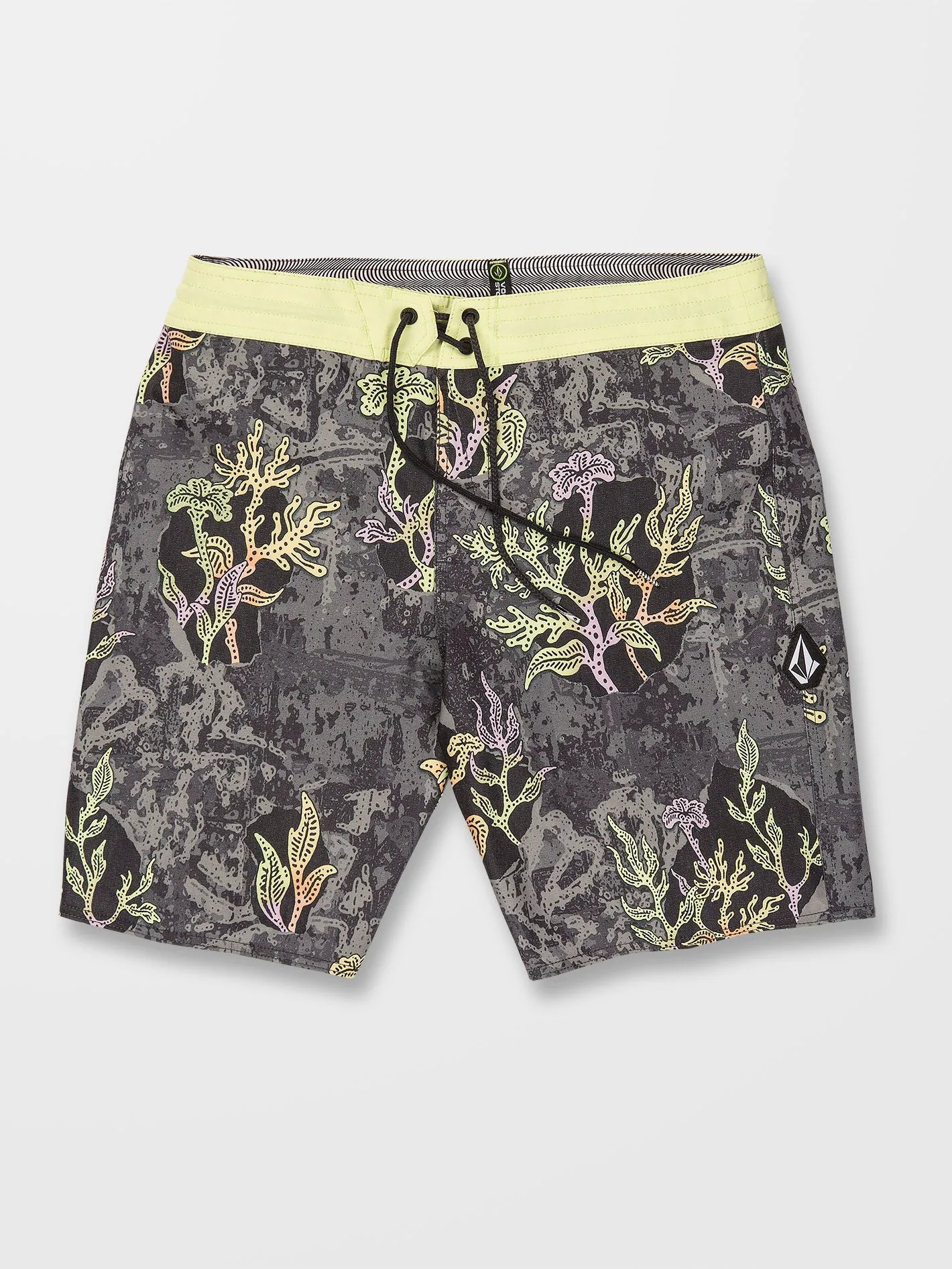 Mashed Stoney 19" Boardshort - DUSK GREY