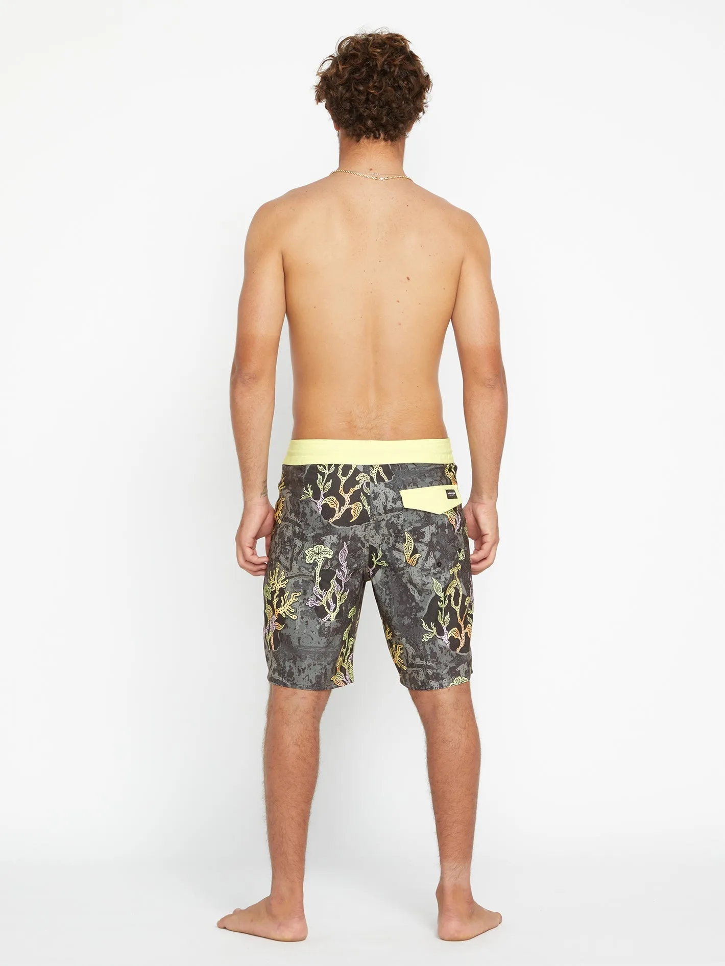 Mashed Stoney 19" Boardshort - DUSK GREY