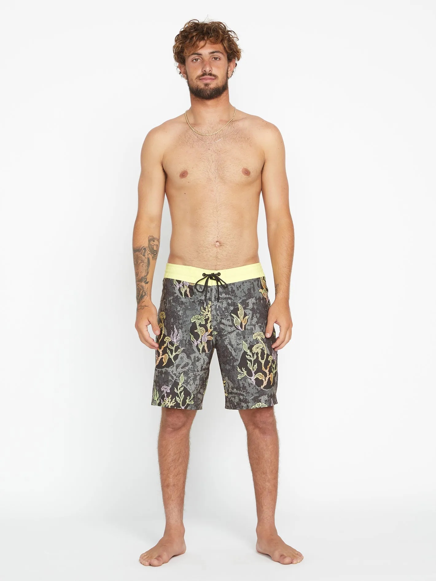 Mashed Stoney 19" Boardshort - DUSK GREY