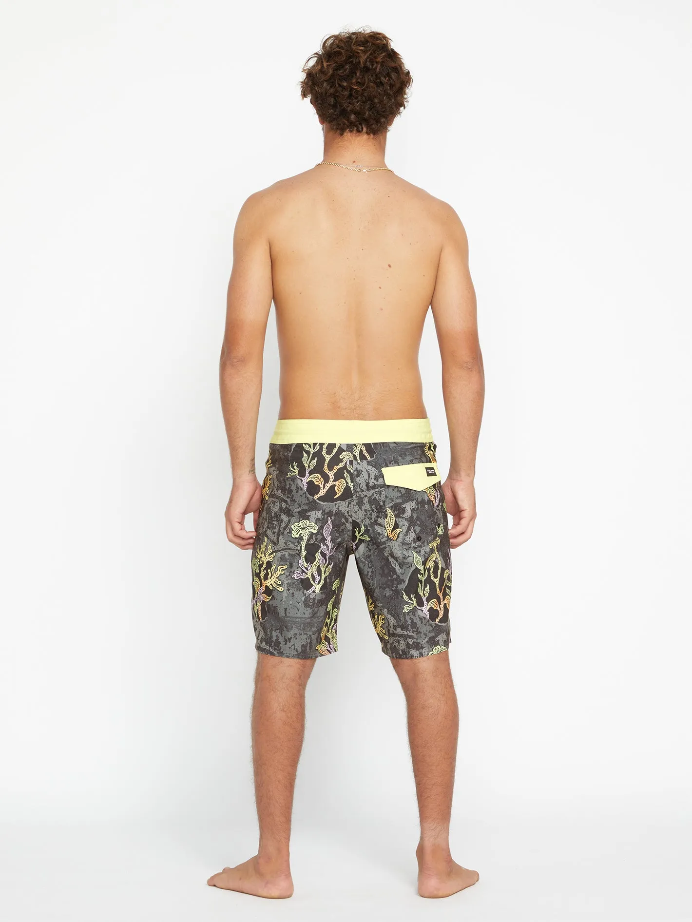 Mashed Stoney 19" Boardshort - DUSK GREY