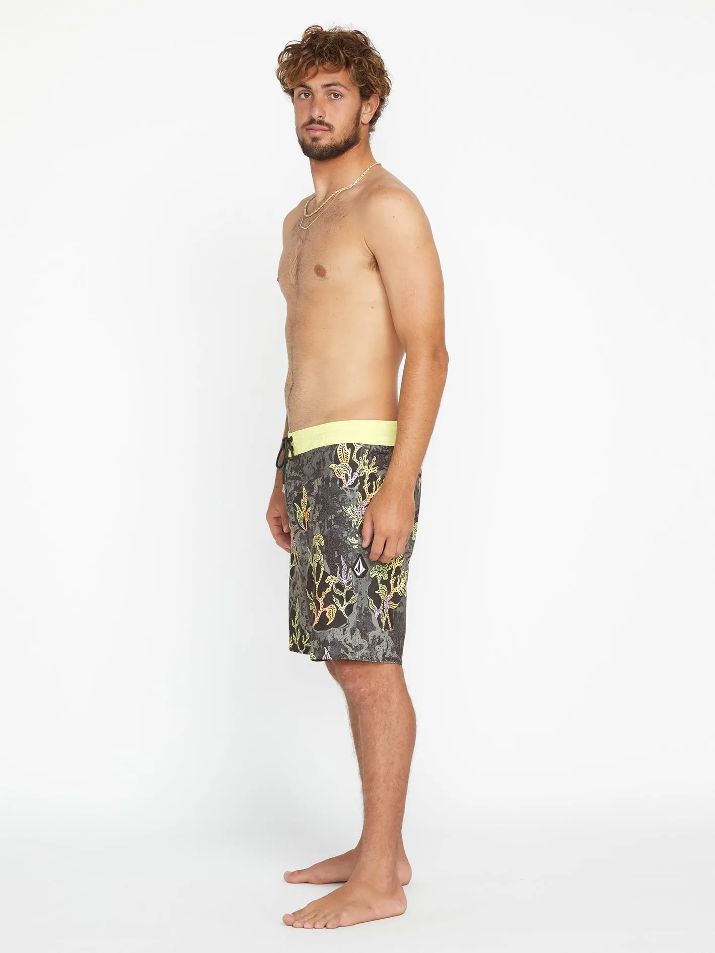 Mashed Stoney 19" Boardshort - DUSK GREY