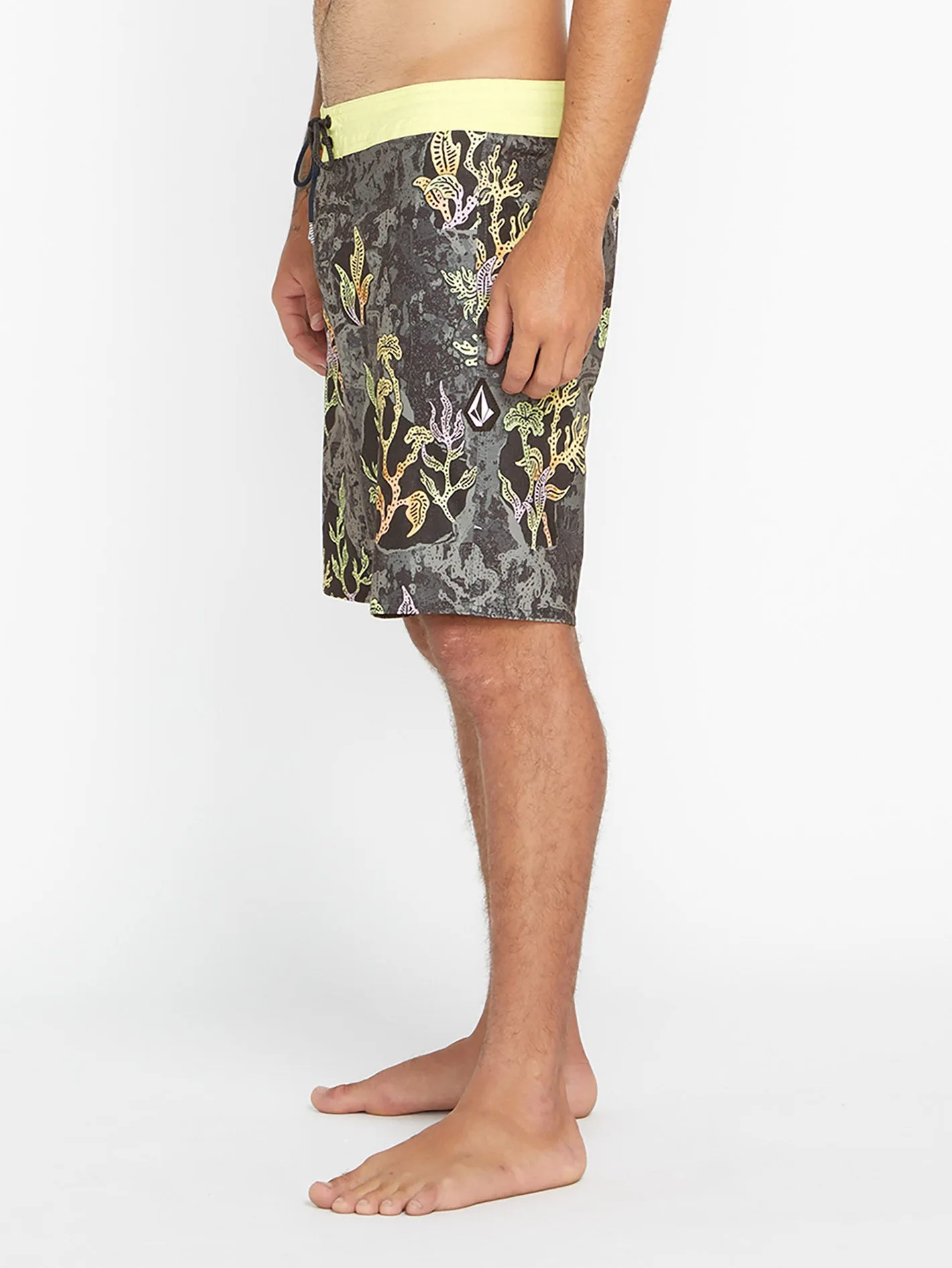 Mashed Stoney 19" Boardshort - DUSK GREY