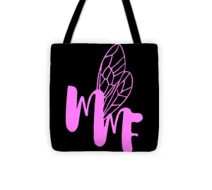 Match My Fly  -Black/Pink Tote Bag