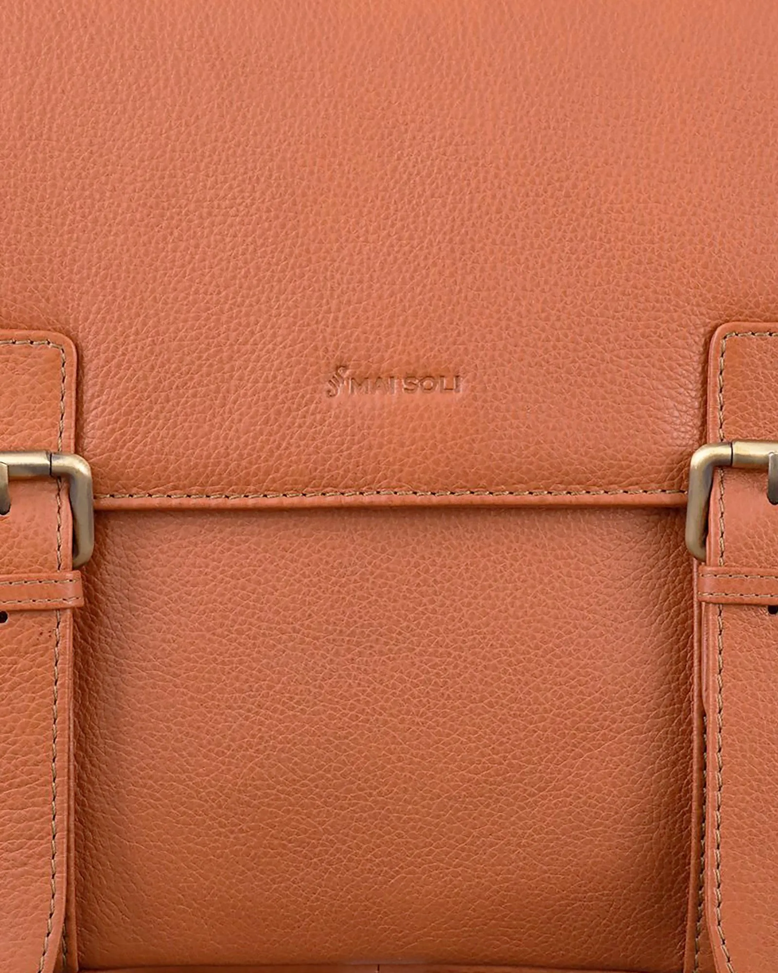 Medium Messenger Bag - Tan