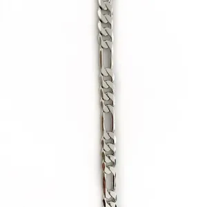 Medium Silver Figaro Link Chain by the Inch (#3025)