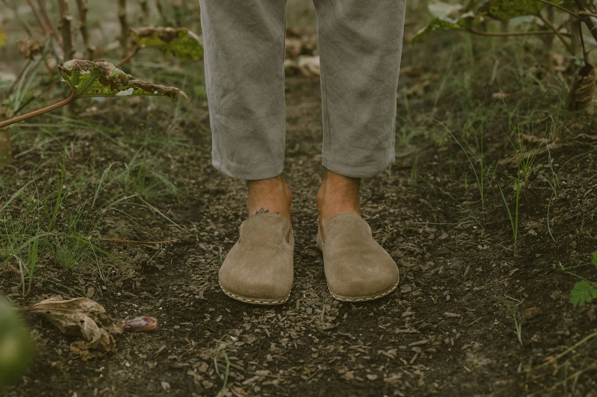 Men's Barefoot Grounding Slip-on Shoes / Earth by Raum