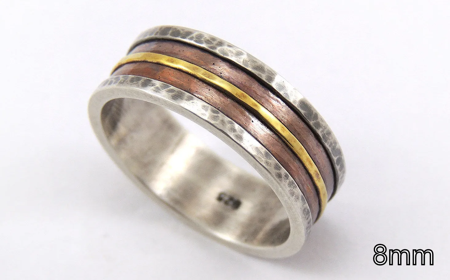 Mens Celtic Wedding Band - Customize 8mm to 12mm