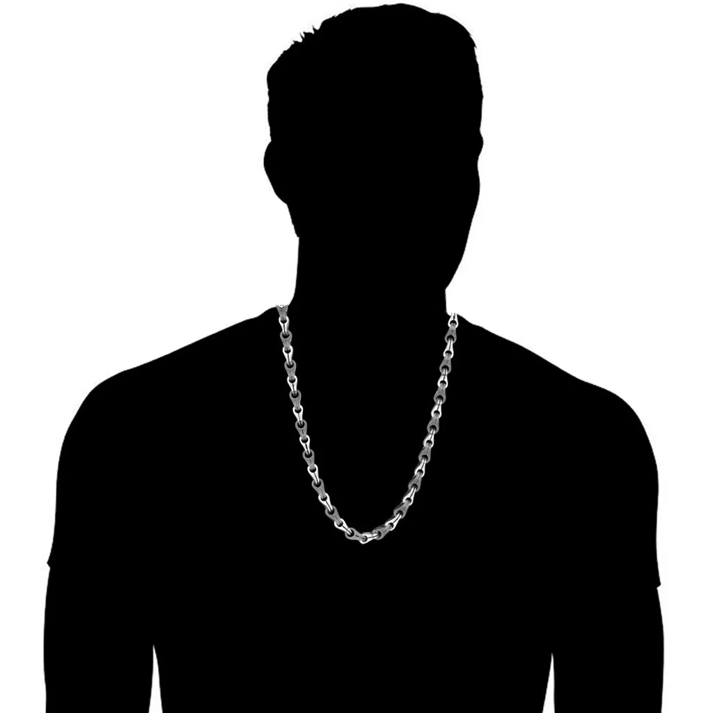 Men's Centauro Sterling Silver Chain Necklace