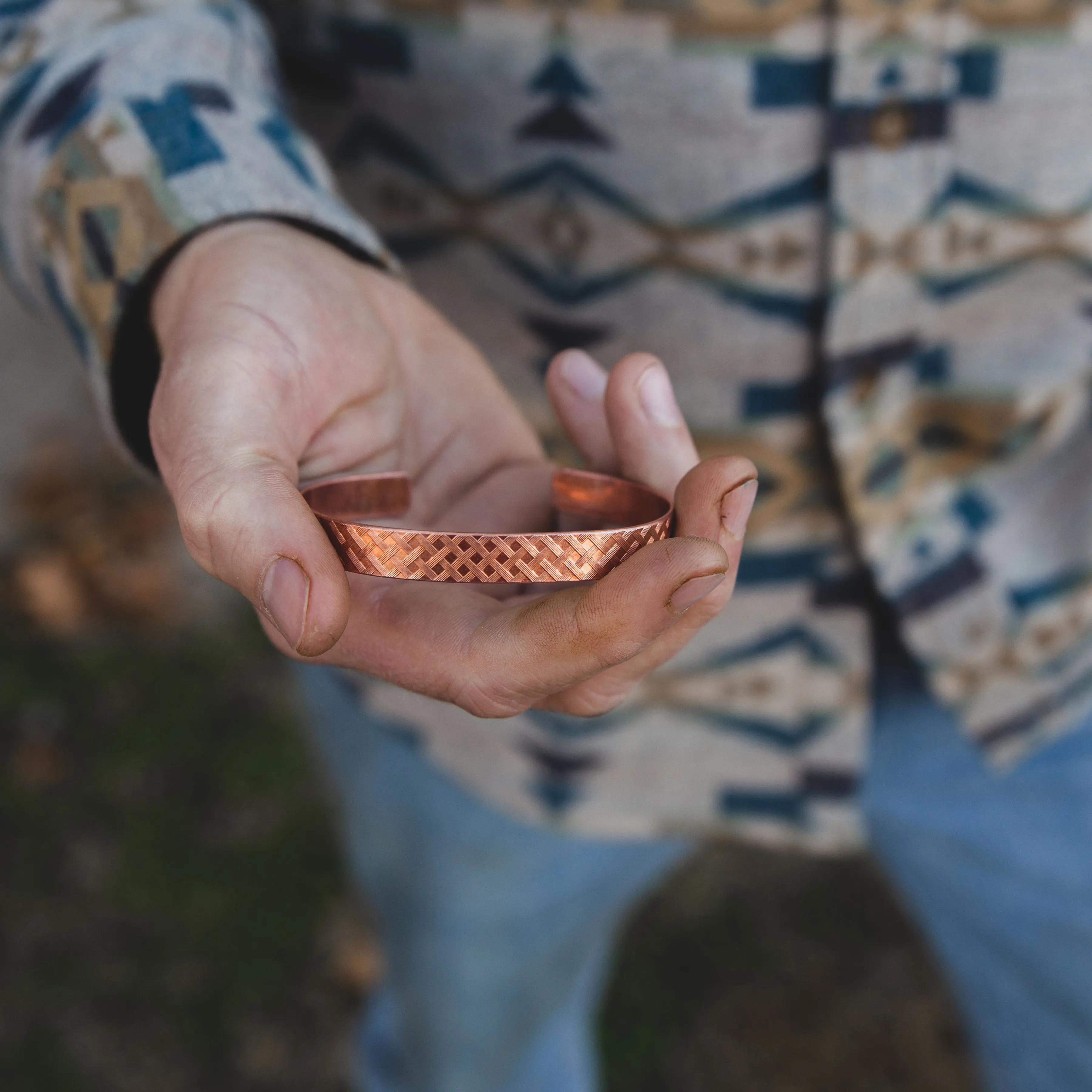 Men's Copper Cuff // Made to Order