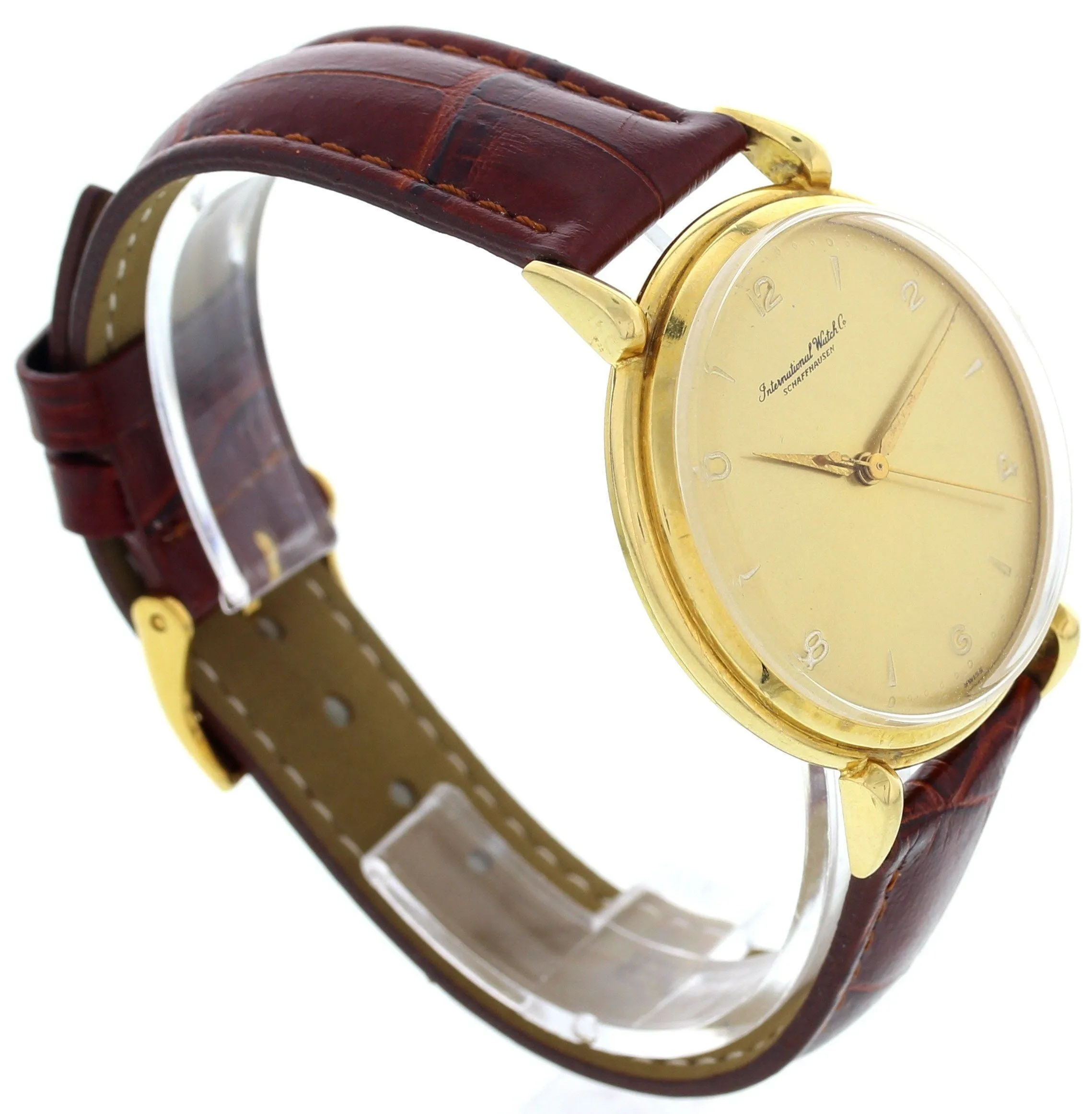 Men's IWC Schaffhausen 18K Yellow Gold Watch