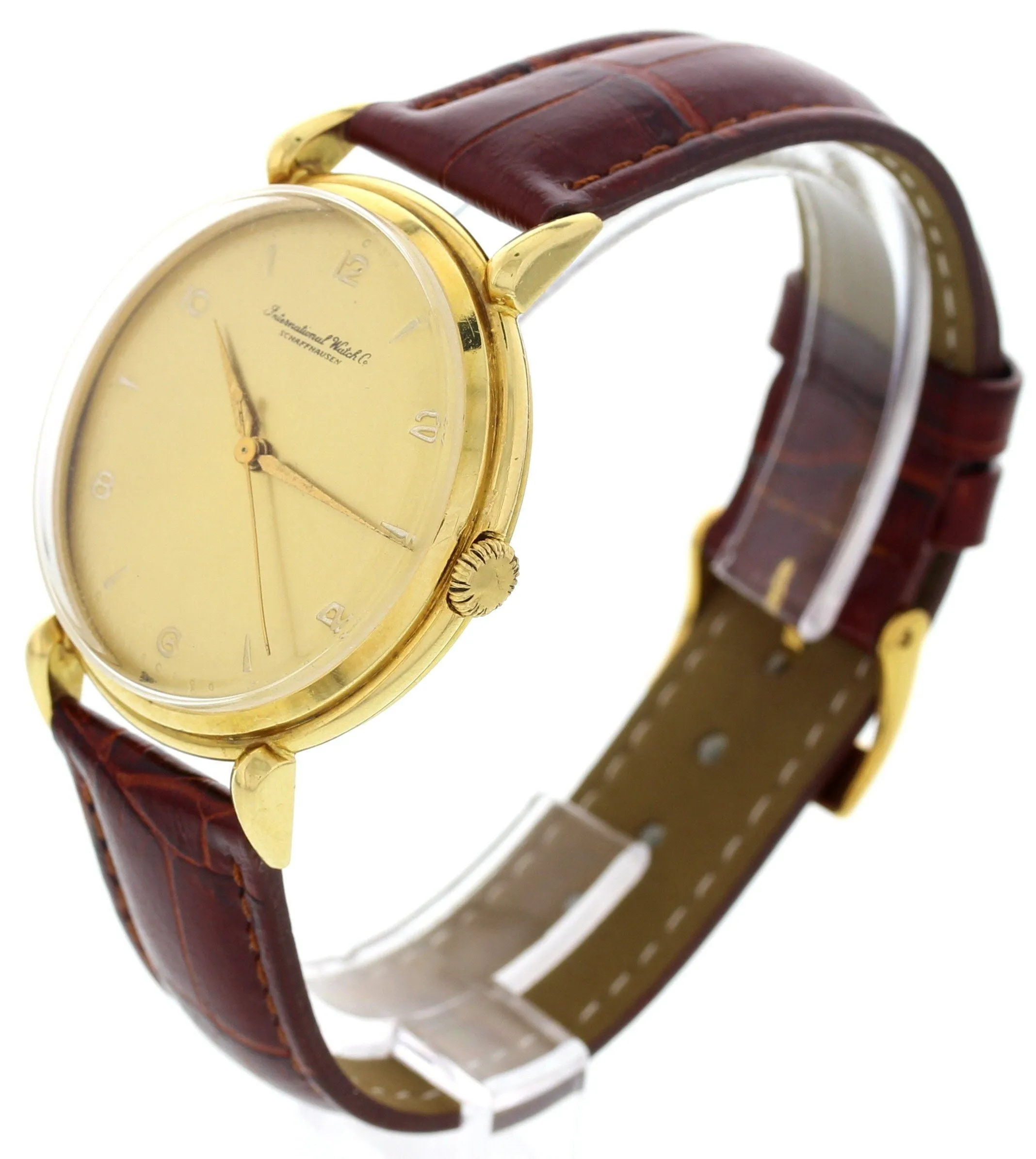 Men's IWC Schaffhausen 18K Yellow Gold Watch