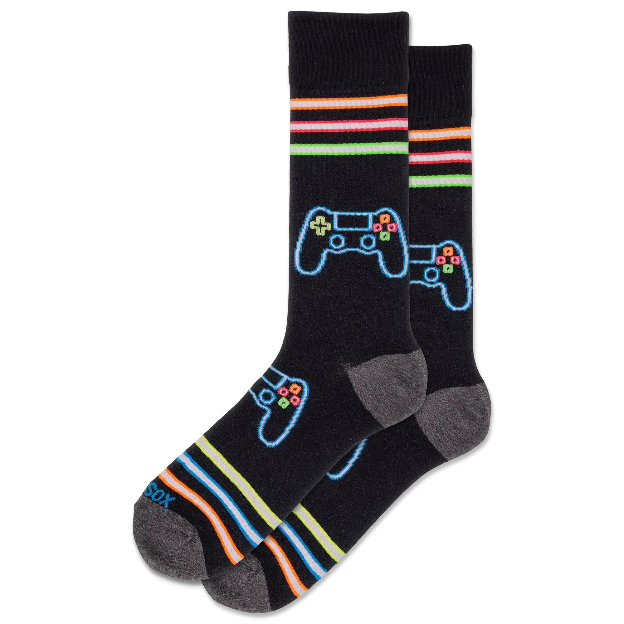 Men's Neon Gamer Socks