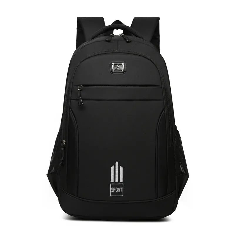 Men's Nylon Oxford Cloth Large Capacity Leisure Backpacks