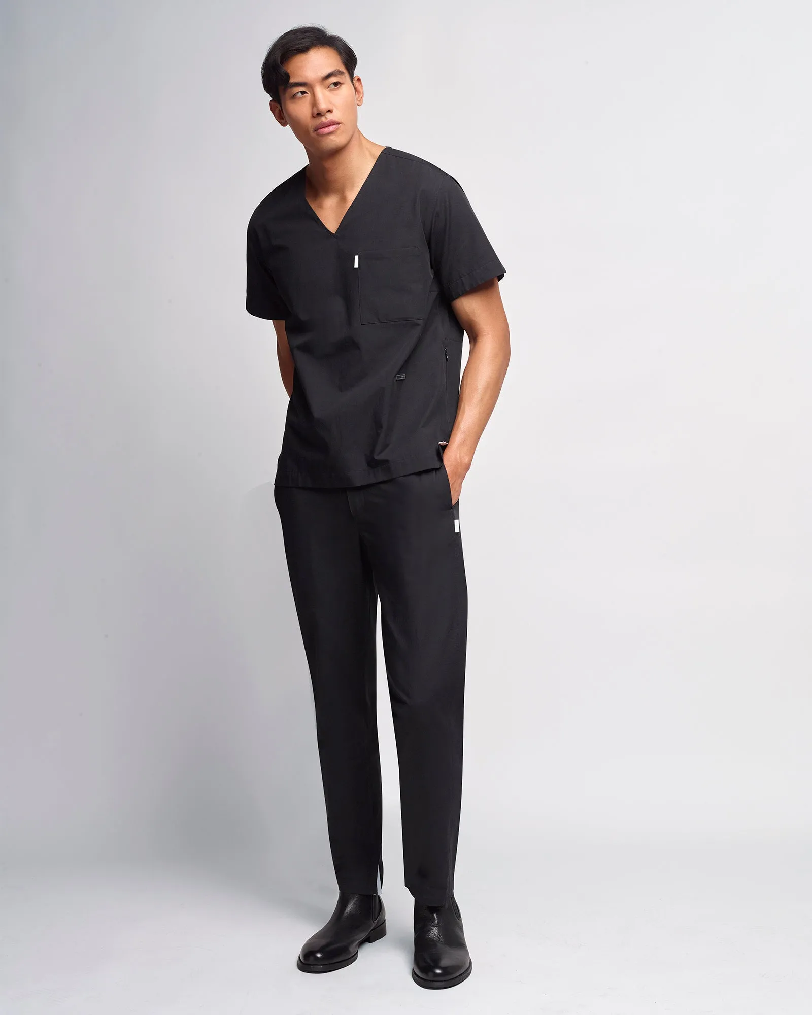 Men's Office Scrub Pant | Woven Stretch