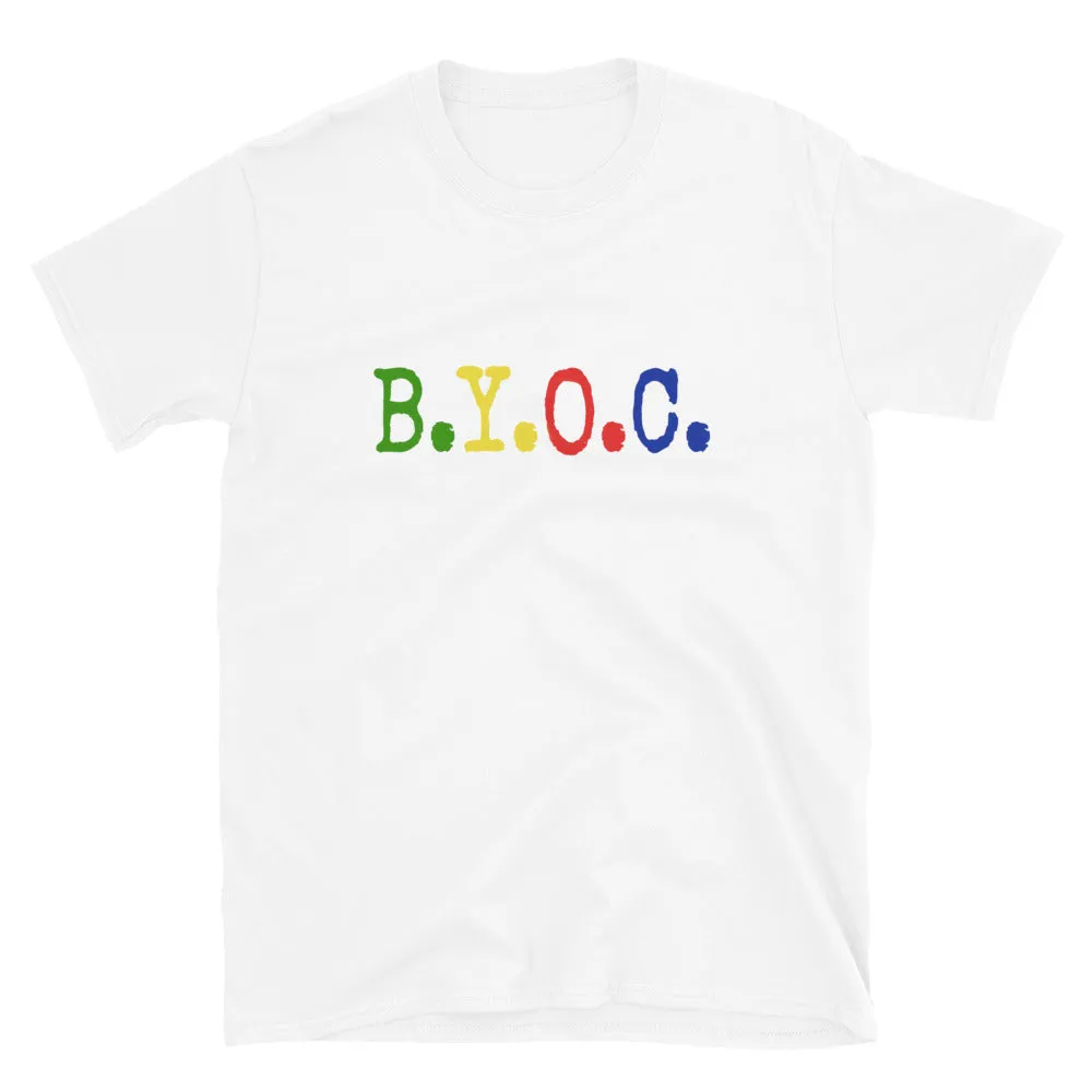 Men's Quad Colored B.Y.O.C. Tee