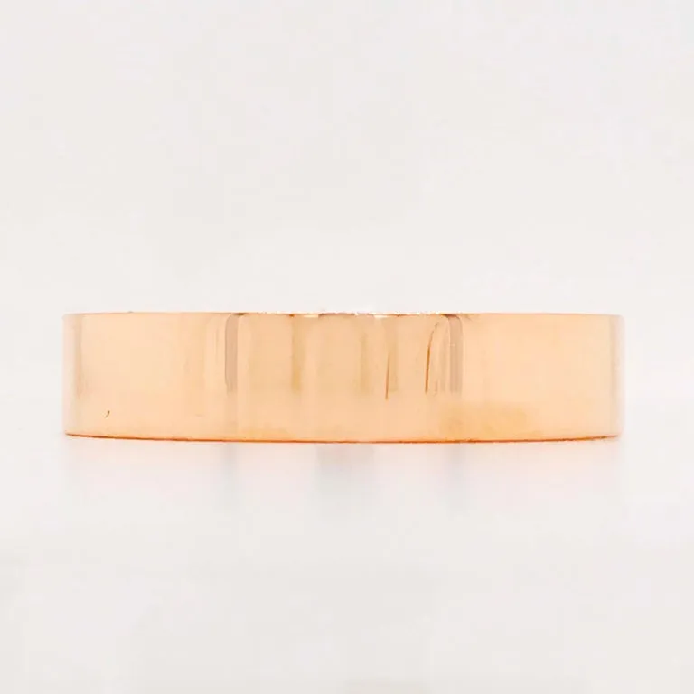 Men's Rose Gold Band Ring
