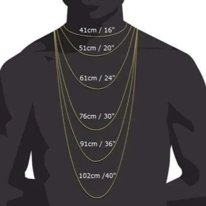 Men's Silver Iced-Out Cross Necklace