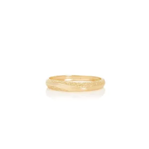 Men's solid gold ring