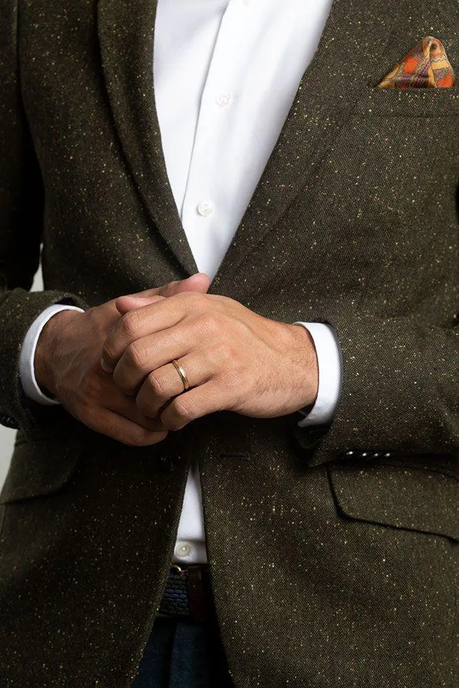 Men's solid gold ring