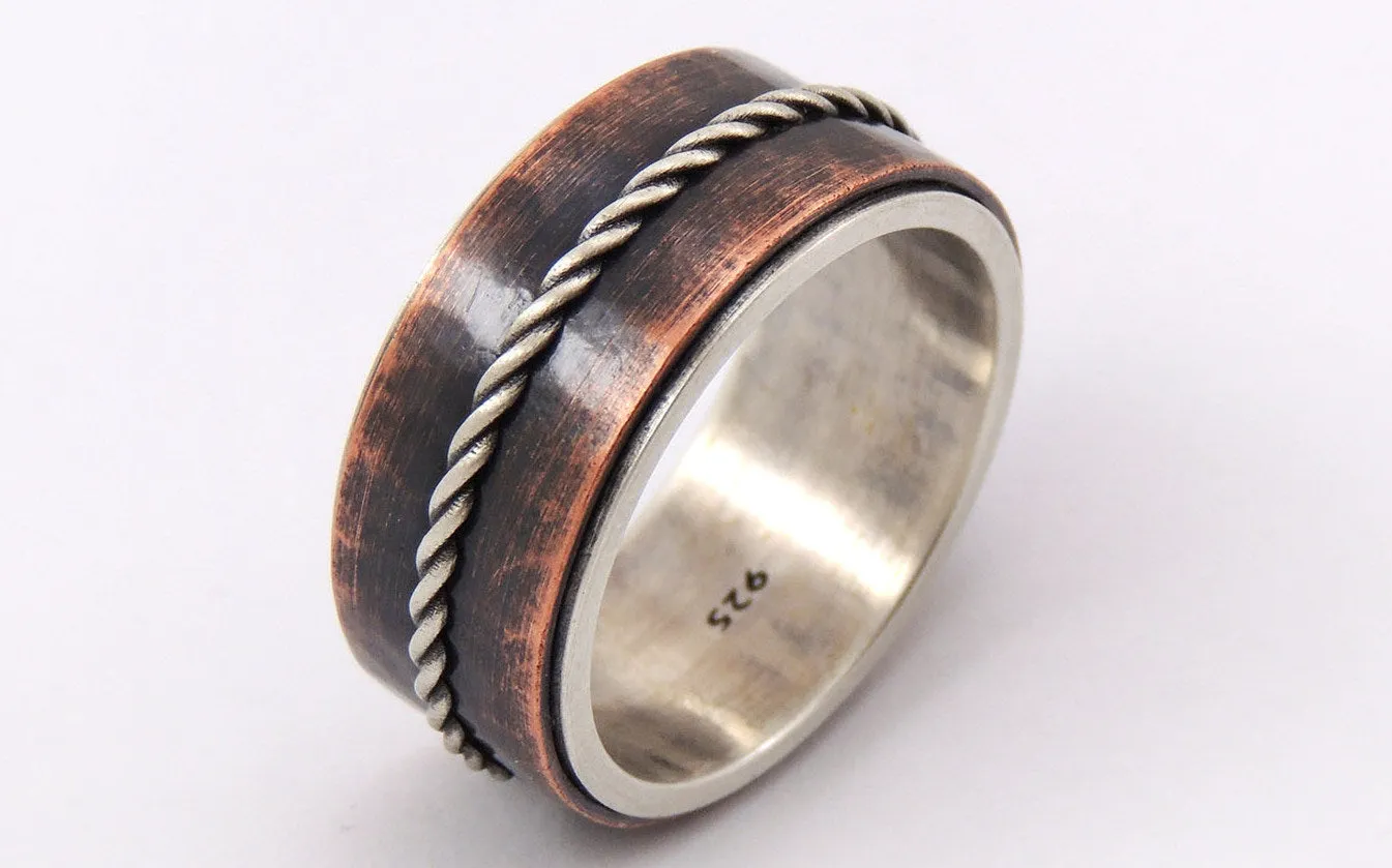 Mens Viking Wedding Band