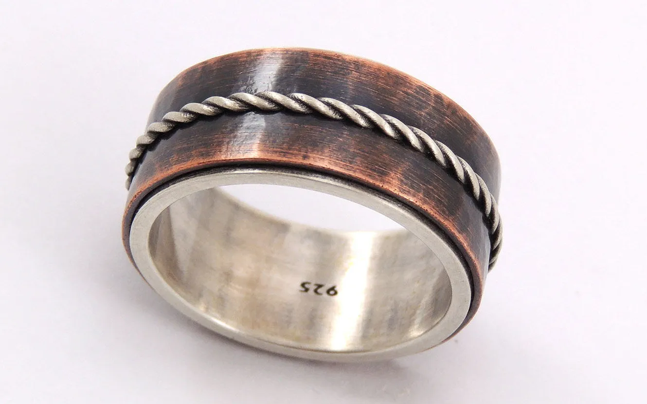 Mens Viking Wedding Band