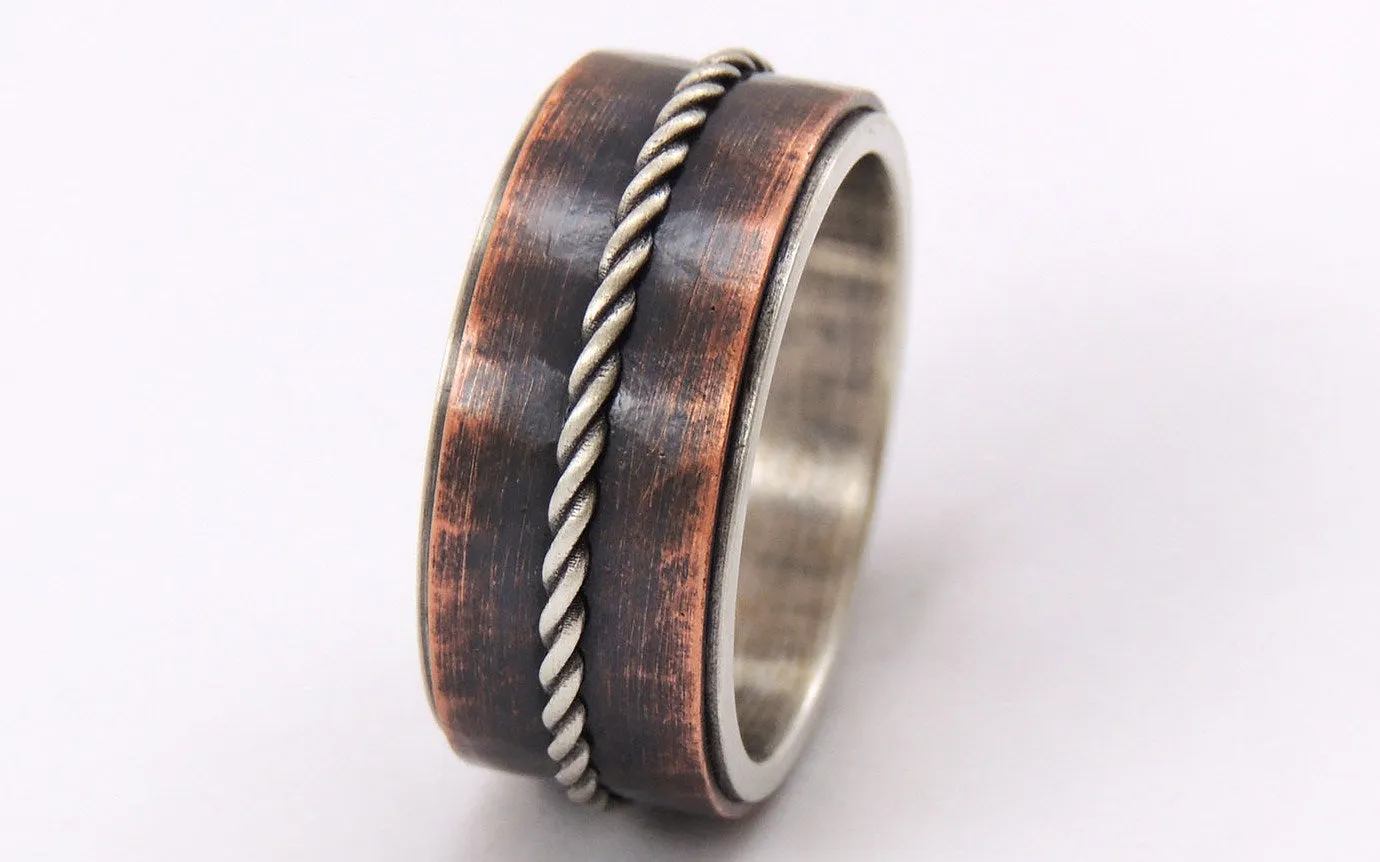 Mens Viking Wedding Band