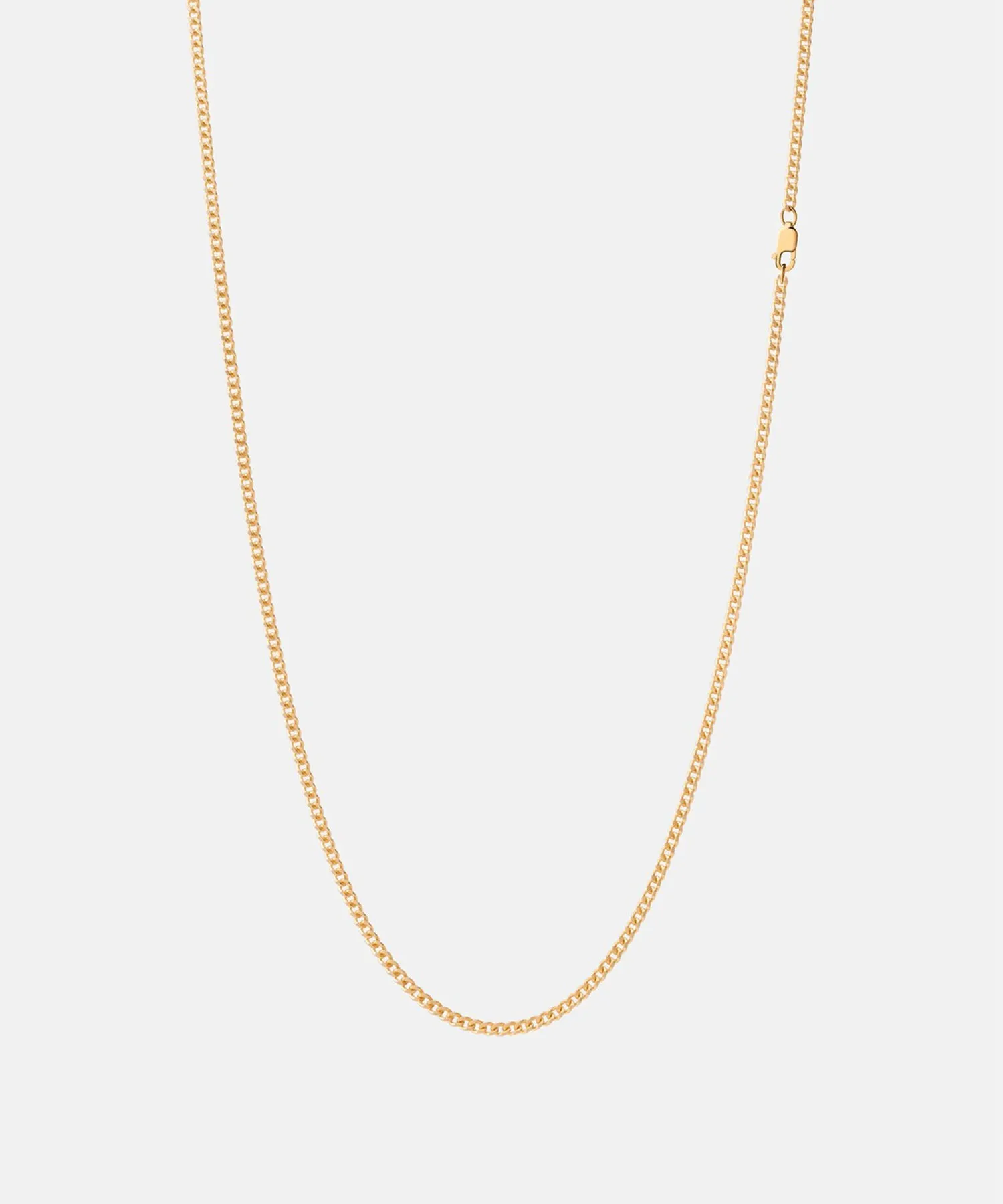 Miansai 2mm Chain Necklace in Gold Vermeil