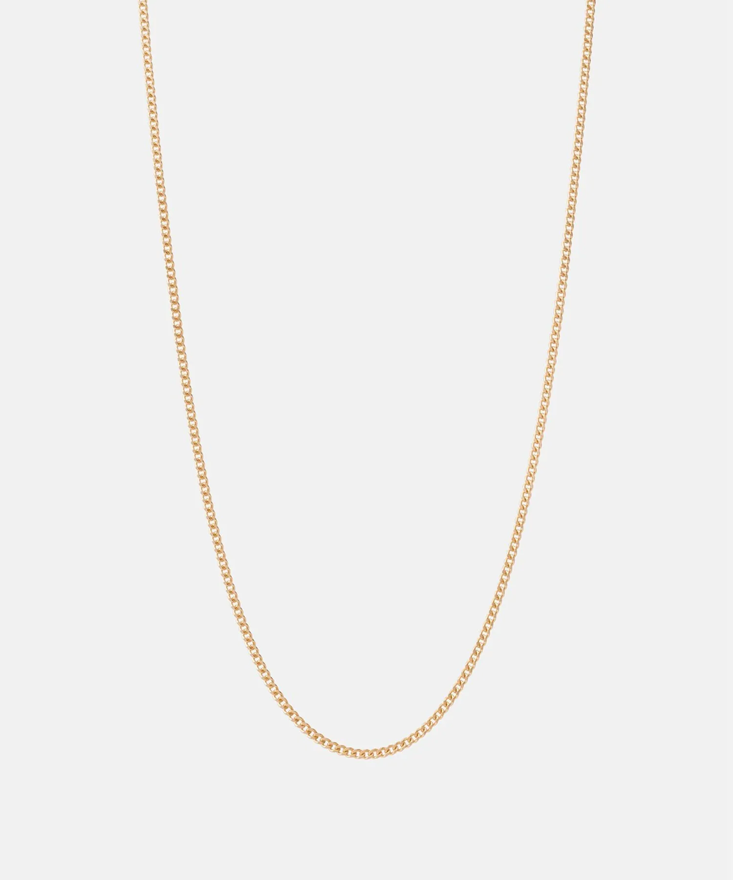 Miansai 2mm Chain Necklace in Gold Vermeil