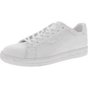 MICHAEL Michael Kors Mens Lace-Up Faux Leather Casual And Fashion Sneakers